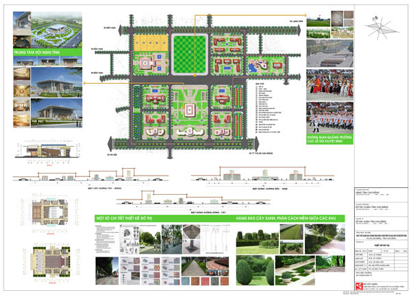 Đường đấu nối với khu trung tâm hành chính Đề Thám, thị xã Cao Bằng, tỉnh Cao Bằng